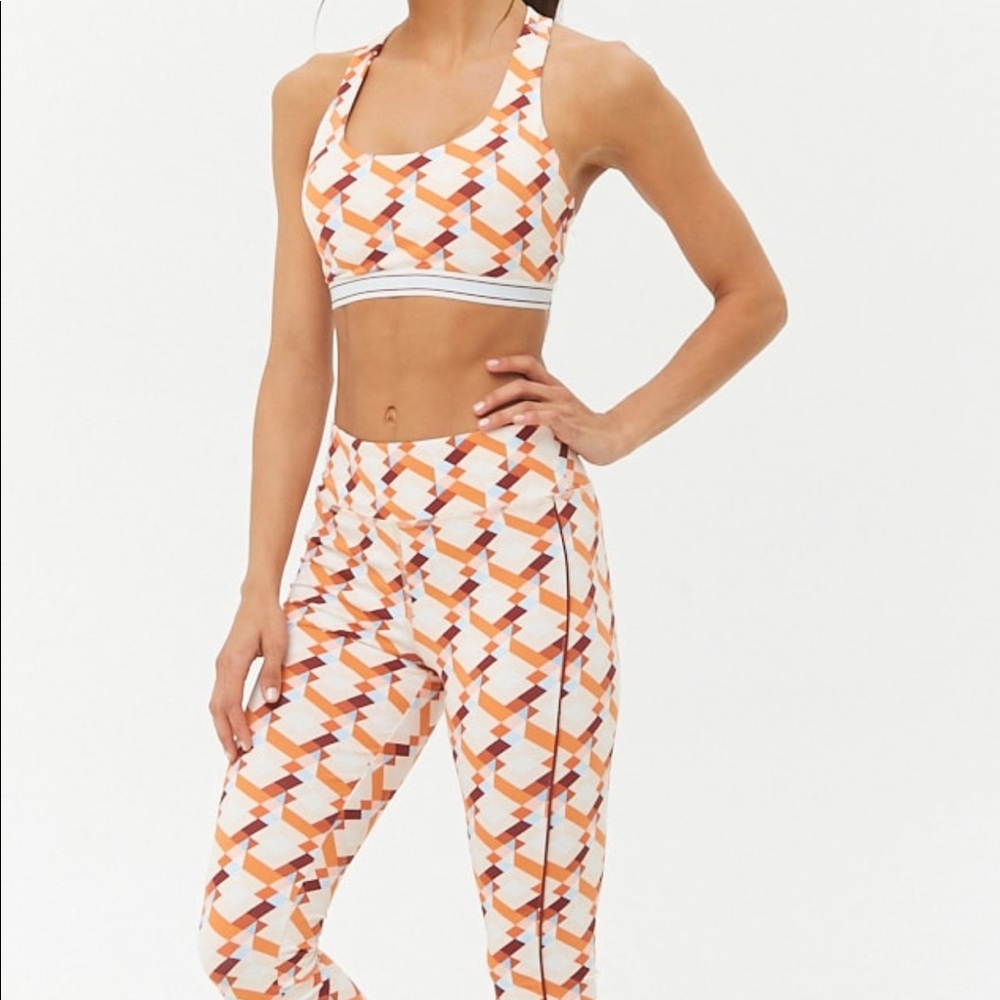 Work out set, bra and leggings